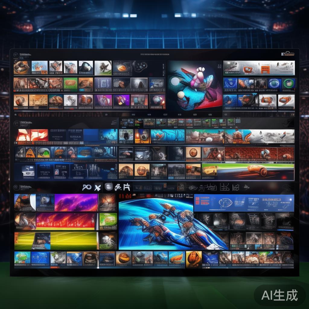 【丰富多样的比赛类型】
平台涵盖足球、篮球、网球